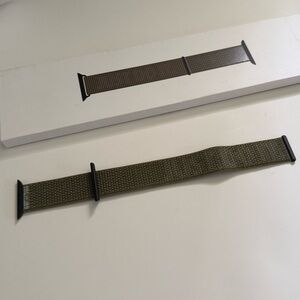 Apple Watch Band 41mm Nike Sport Loop (Sequoia/Pure Platinum)